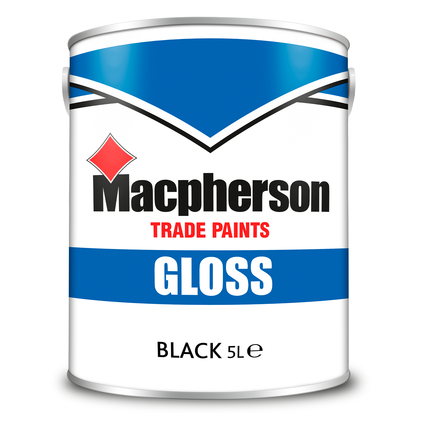 Macpherson Interior Paint Oil Gloss | All Sizes | Black or White - Picture 3 of 13