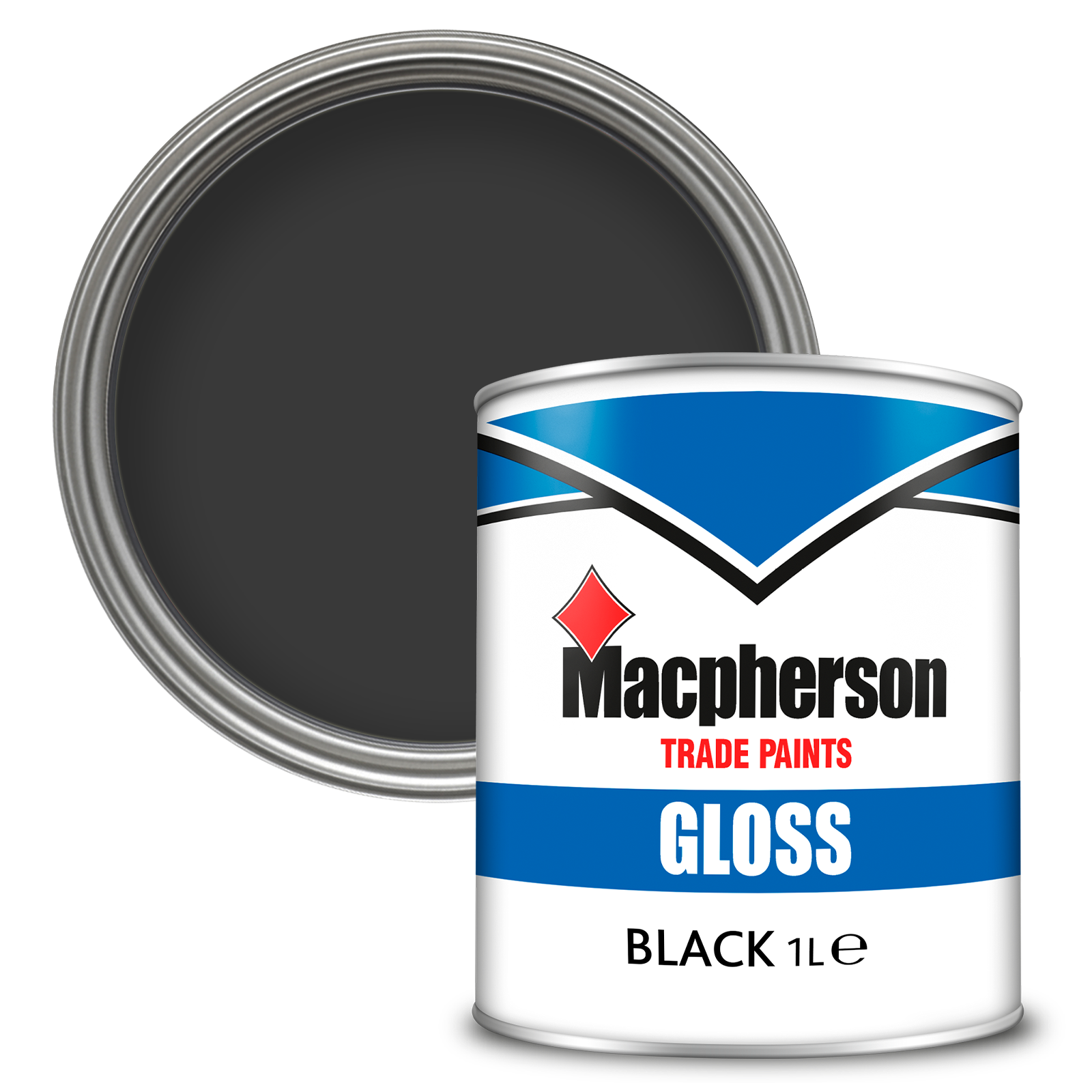 Macpherson Interior Paint Oil Gloss | All Sizes | Black or White - Picture 6 of 13