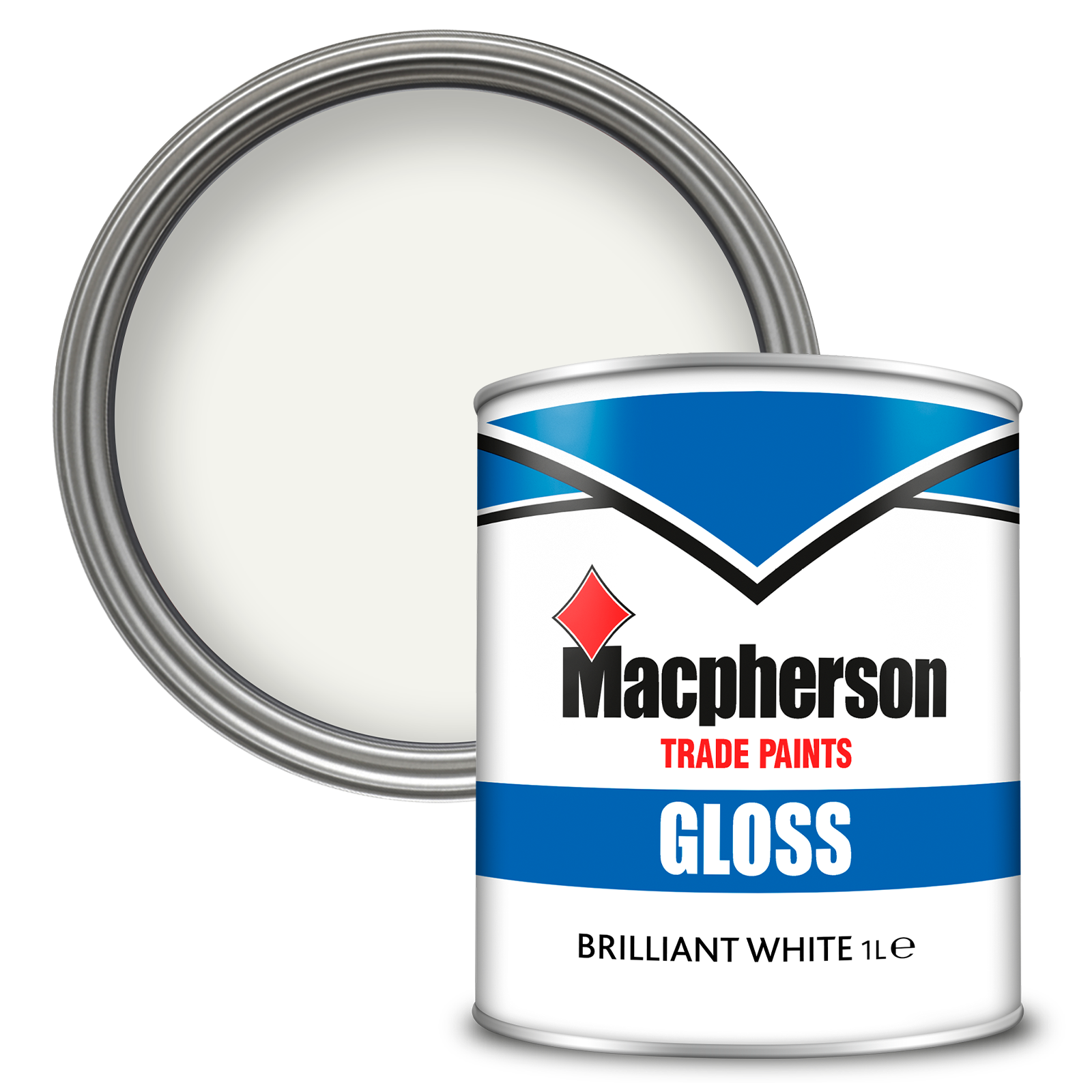 Macpherson Interior Paint Oil Gloss | All Sizes | Black or White - Picture 12 of 13