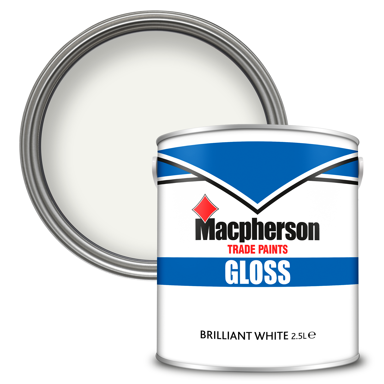 Macpherson Interior Paint Oil Gloss | All Sizes | Black or White - Picture 10 of 13