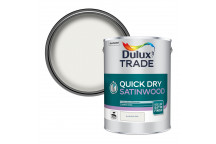 Dulux Trade Quick Dry Satinwood Pure Brilliant White 5L
