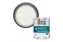 Dulux Trade Quick Dry Satinwood Pure Brilliant White 1L