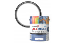 Zinsser AllCoat Exterior Water-Based multi surface paint Satin White 2.5L