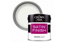 2.5L Crown Trade Satin Finish White