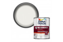 Dulux Trade Weathershield Exterior High Gloss Pure Brilliant White 1L