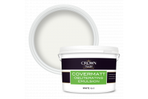 10L Crown Trade Covermatt Obliterating Emulsion White