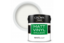 2.5L Crown Trade Matt Vinyl White
