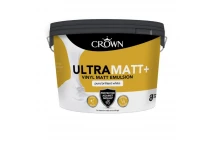 Crown UltraMatt+ White Paint Brilliant White 10L