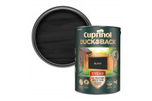 Cuprinol Ducksback Shed & Fence Paint - Black - 5L