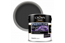 2.5L Crown Trade Fastflow Gloss Black