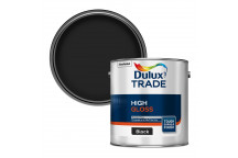Dulux Trade High Gloss Black 2.5L