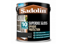 Sadolin Superdec Gloss – Opaque Finish For Wood and Other Surfaces With 10 Year Protection - Black –