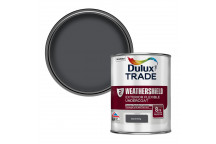 Dulux Trade Weathershield Exterior Undercoat Dark Grey 1L
