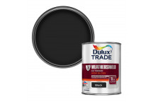 Dulux Trade Weathershield Exterior High Gloss Black 1L
