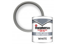 Macpherson Acrylic Primer Undercoat – Fast-Drying Water-Based Primer Undercoat for Interior Wood - W