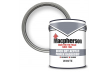 Macpherson Acrylic Primer Undercoat – Fast-Drying Water-Based Primer Undercoat for Interior Wood - W