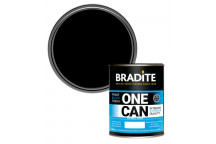1L Bradite One Can Multi Surface - Eggshell OC64 - Black