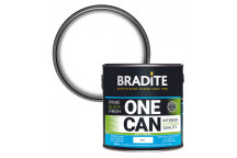 2.5L Bradite One Can Multi Surface - Matt OC63 - White