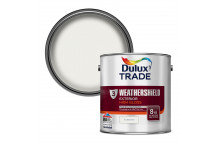 Dulux Trade Weathershield Exterior High Gloss Pure Brilliant White 2.5L