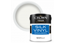 5L Crown Trade Vinyl Silk White