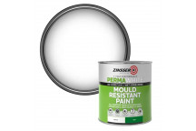 Zinsser Permawhite Interior Mould Resistant Paint Matt White 1L