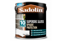 Sadolin Superdec Gloss – Opaque Finish For Wood and Other Surfaces With 10 Year Protection - Sper Wh