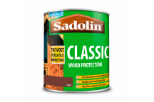Sadolin Classic All Purpose Woodstain – Weatherproof Interior and Exterior Wood Stain - Teak - 1L
