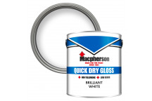 Macpherson Acrylic Gloss – Self-Undercoating Water-Based Gloss Paint for Interior Wood and Metal - B