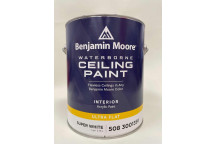 3.78L Benjamin Moore Ceiling Paint - Super White (US Gallon)