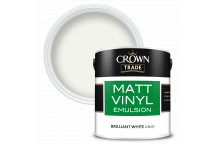 2.5L Crown Trade Matt Vinyl Brilliant White