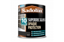 Sadolin Superdec Gloss – Opaque Finish For Wood and Other Surfaces With 10 Year Protection - Black –