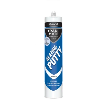 310mL Geocel Trade Mate Glazing Putty - White