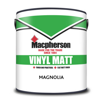 Macpherson Vinyl Matt – Tough and Durable Flat Matt Coverage for Interior Walls and Ceilings - Magno