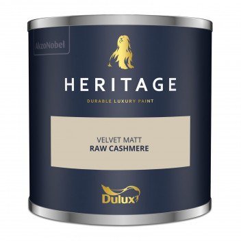 Dulux Trade Heritage Colour Tester Raw Cashmere 125ML