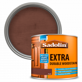 Sadolin Extra Durable Woodstain – Weatherproof Exterior Wood Stain for Ultimate Protection - African