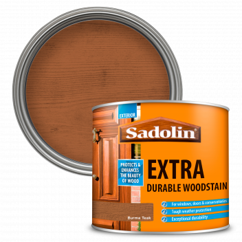 Sadolin Extra Durable Woodstain – Weatherproof Exterior Wood Stain for Ultimate Protection - Burma T