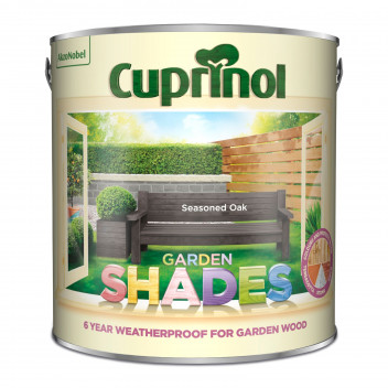 Cuprinol Garden Shades Wood Paint - Seasoned Oak - 2.5L