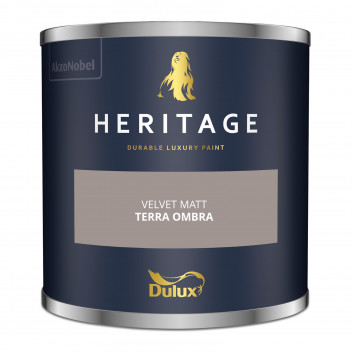Dulux Trade Heritage Colour Tester Terra Ombra 125ML