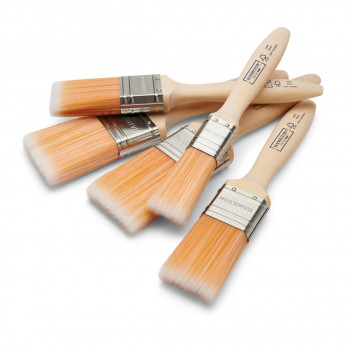 Hamilton For The Trade Fine Tip Flat Brushes - 5 Pack