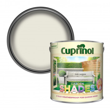 Cuprinol Garden Shades Wood Paint - Pale Jasmine - 2.5L