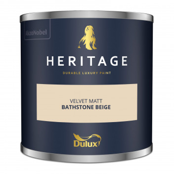 Dulux Trade Heritage Colour Tester Bathstone Beige 125ML