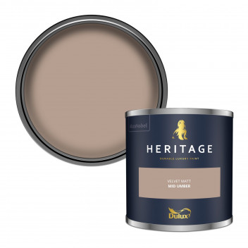Dulux Trade Heritage Colour Tester Mid Umber 125ML