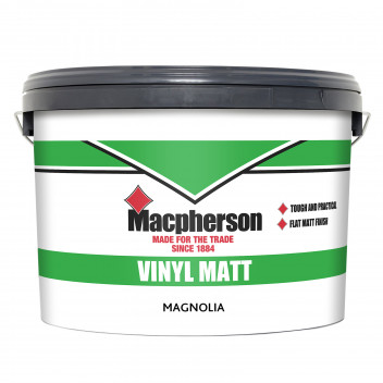 Macpherson Vinyl Matt – Tough and Durable Flat Matt Coverage for Interior Walls and Ceilings - Magno