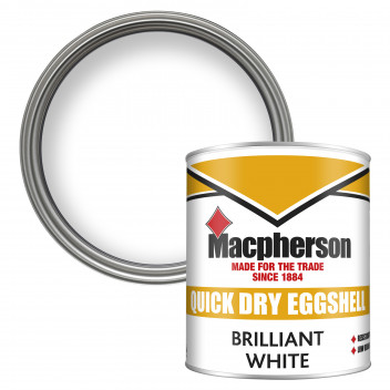 Macpherson Acrylic Eggshell – Water-Based Paint with a Tough, Washable Finish for Interior Walls and