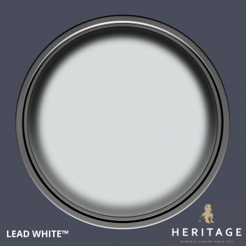 Dulux Trade Heritage Colour Tester Lead White 125ML
