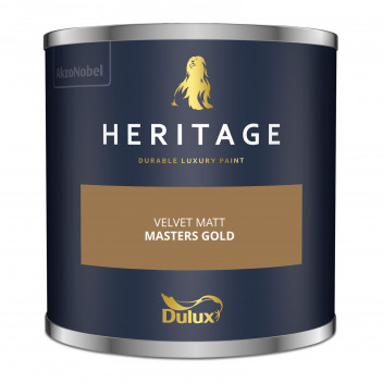 Dulux Trade Heritage Colour Tester Masters Gold 125ML