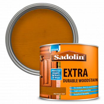 Sadolin Extra Durable Woodstain – Weatherproof Exterior Wood Stain for Ultimate Protection - Heritag