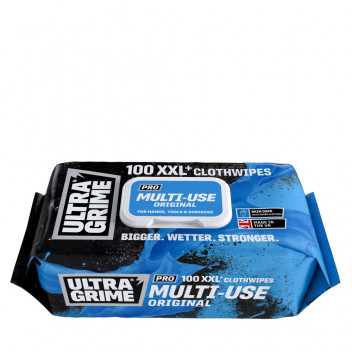 UltraGrime PRO Multiuse XXL Clothwipes 100 Pack