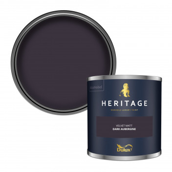 Dulux Trade Heritage Colour Tester Dark Aubergine 125ML