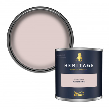 Dulux Trade Heritage Colour Tester Potters Pink 125ML